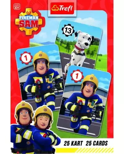 Karty Piotruś Fireman Sam 08505 - Gry