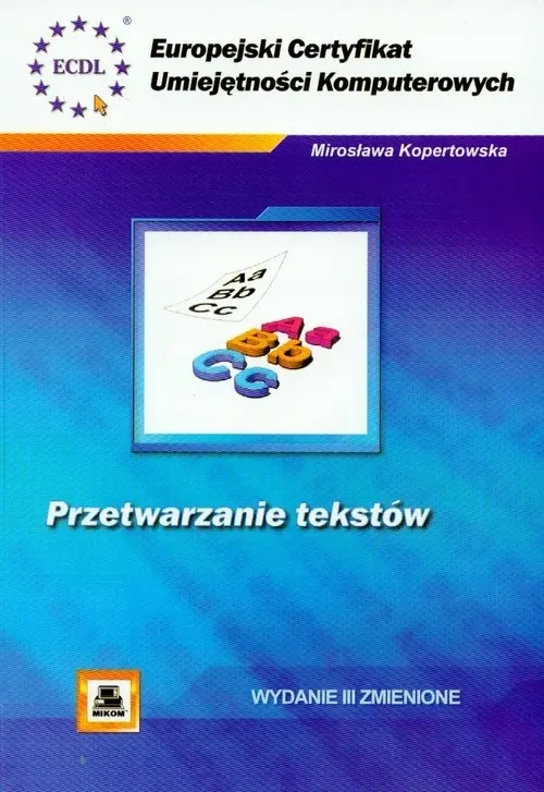 ECUK Przetwarzanie tekstów - Książki