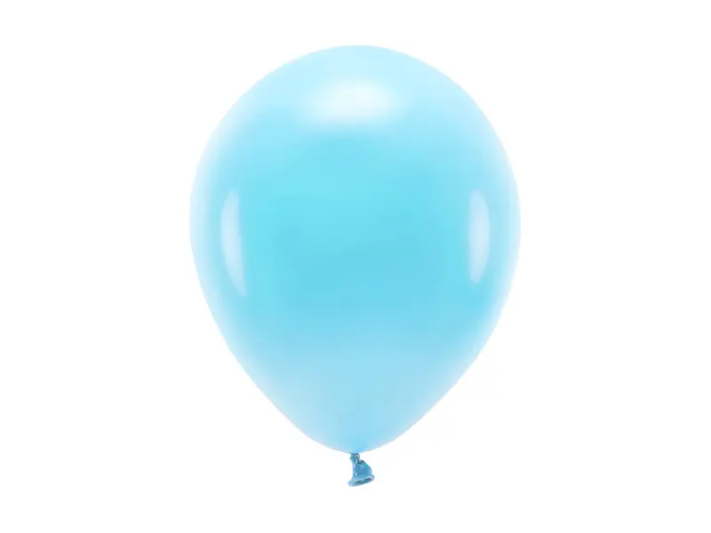 Balony Eco 26cm pastelowe, jasny niebieski (1 op. / 100 szt.) - Impreza