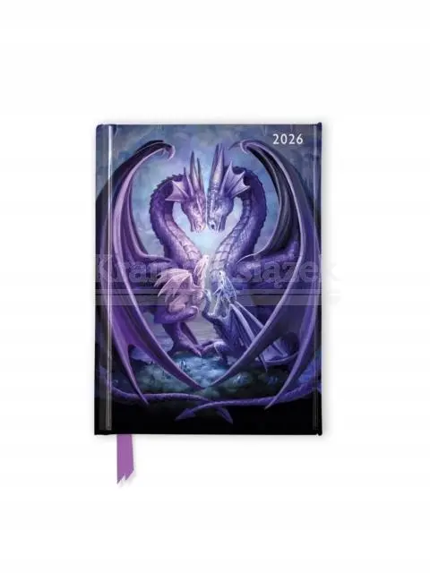 Anne Stokes: Raising Dragons 2026 Luxury Pocket Diary Planner - Week to View - Książki