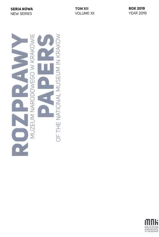 Rozprawy Muzeum Narodowego w Krakowie. Tom 12 - Książki