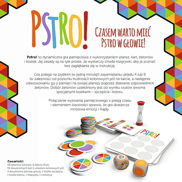 Pstro! - Gry