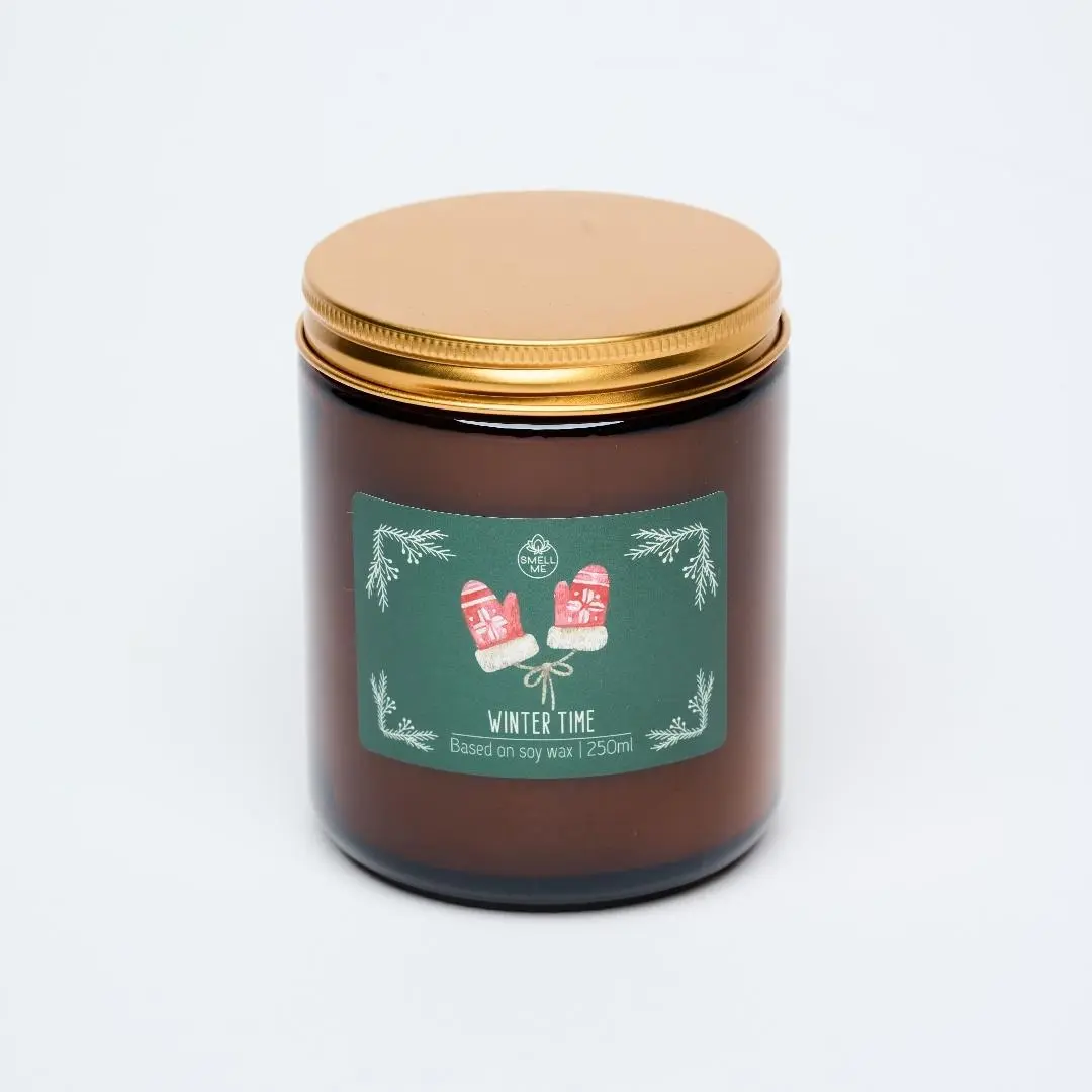 Świeczka sojowa Winter Time 250ml - Papiernicze