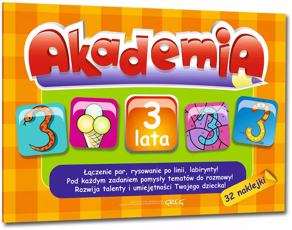 Akademia - 3 lata - Książki