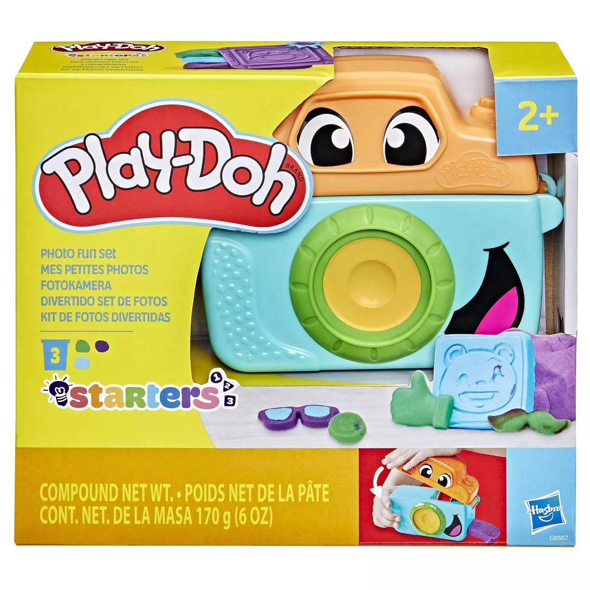 PLAY-DOH Starters Fotozabawa, zabawka kreatywna - Zabawki