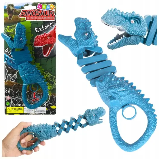 Gryzący szkielet dinozaura pistolet chwytak - Zabawki