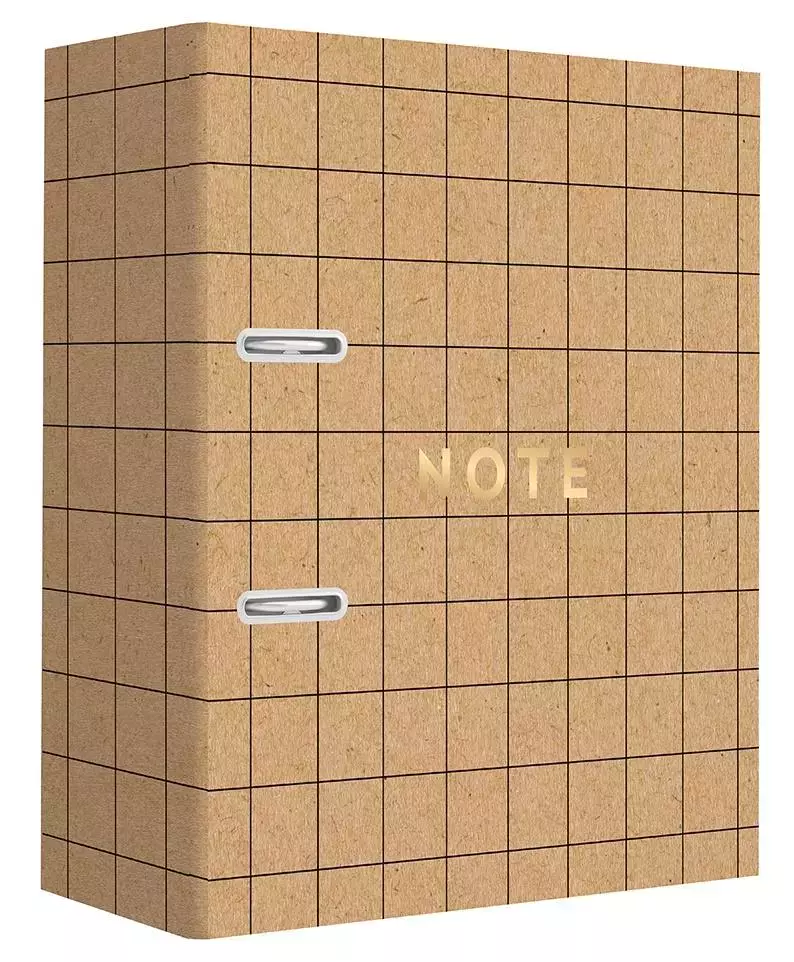Segregator A4/75K Kraft Geo - Papiernicze i szkolne