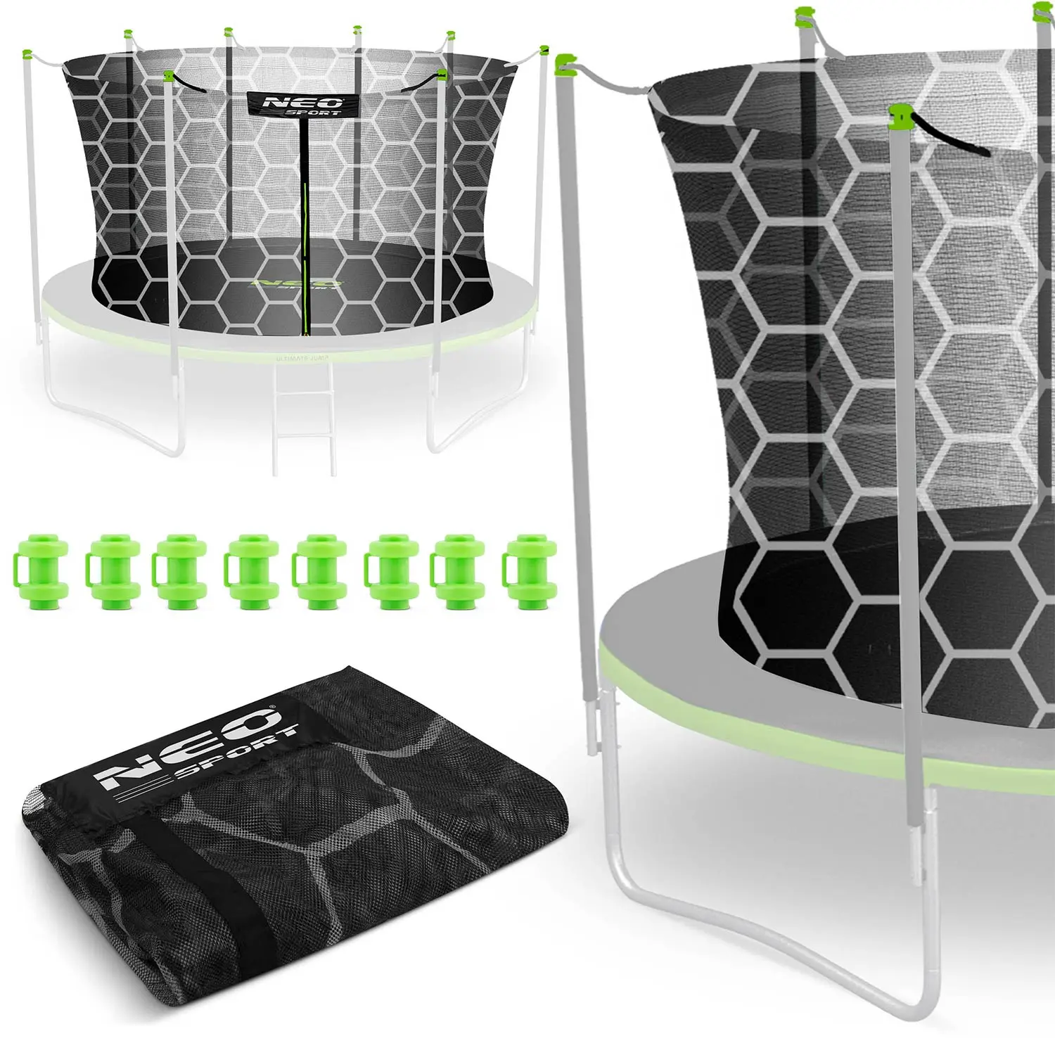 Siatka do trampoliny wewnętrzna 435 cm 14 ft Neo-Sport - Elektronika i akcesoria