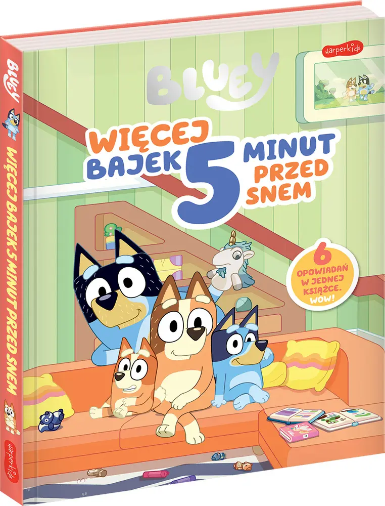 Bluey. Więcej bajek 5 minut przed snem - Książki