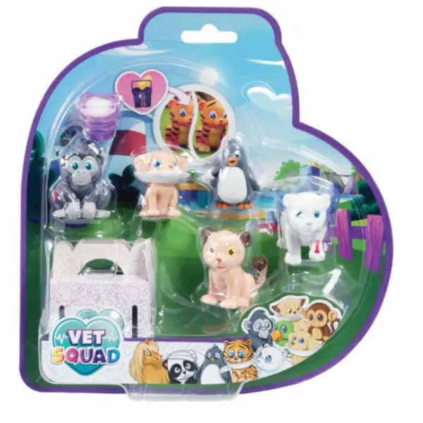 Vet Squad, 5 pk Animal Asst - Zabawki