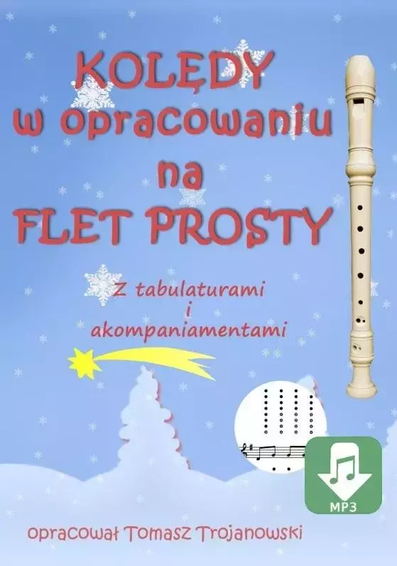 Kolędy na flet prosty z tabulaturami w.2022 - Książki
