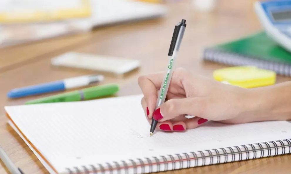 Długopis BIC Ecolutions Clic Stic niebieski - Papiernicze i szkolne