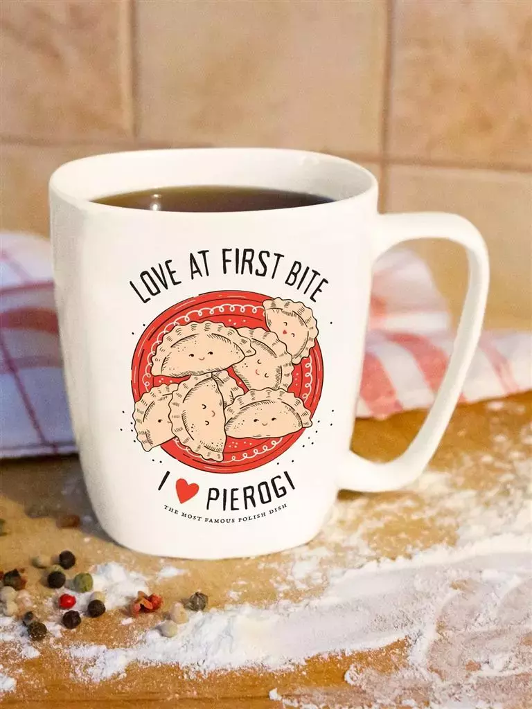 Kubek I love pierogi - Papiernicze i szkolne