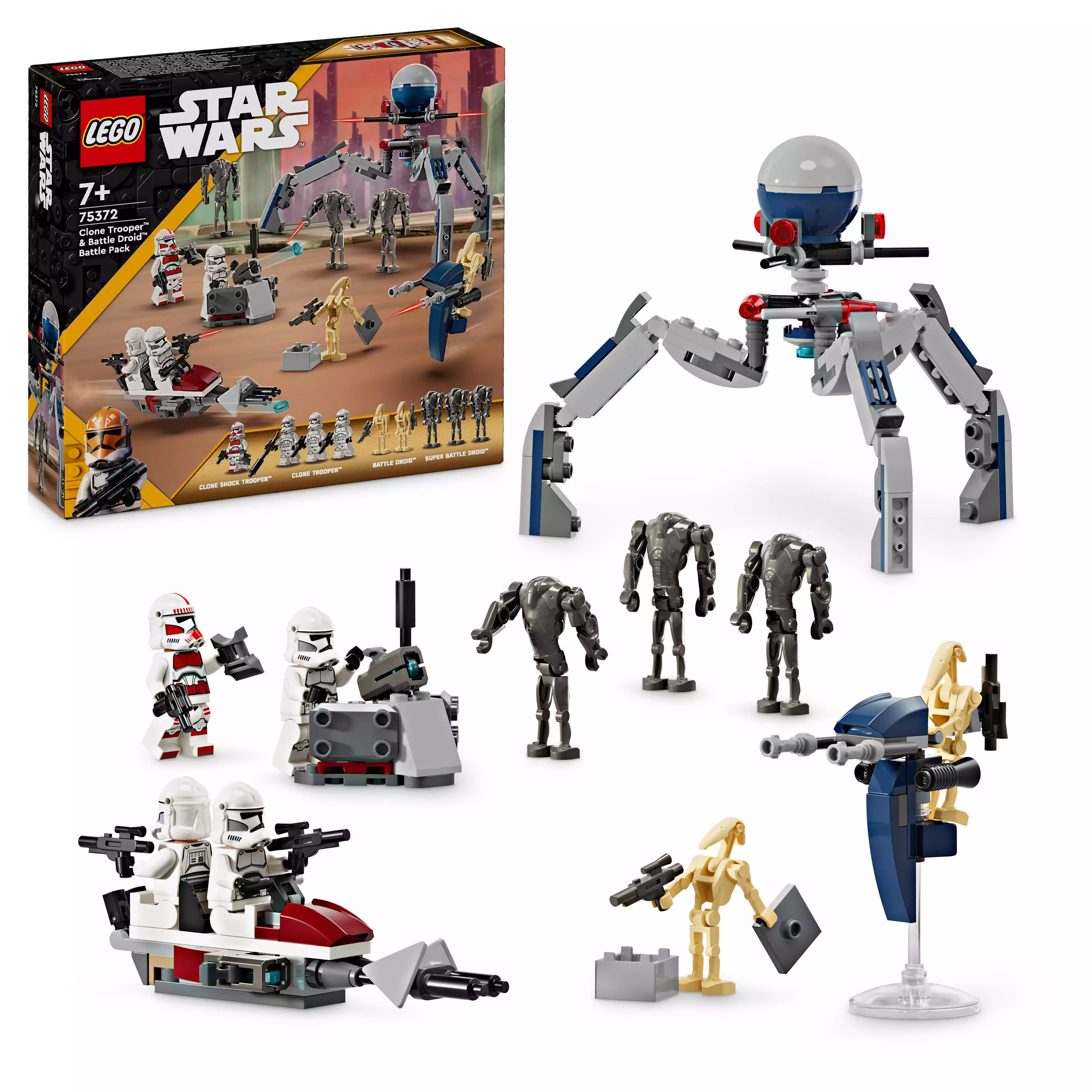 LEGO Star Wars™ Zestaw bitewny z żołnierzem 75372 - Zabawki
