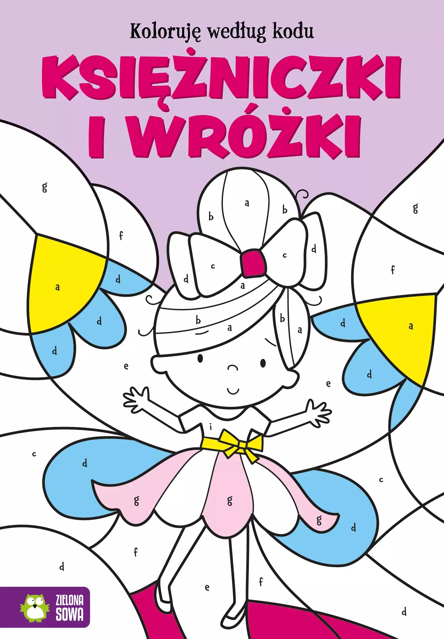 Koloruję według kodu. Księżniczki i wróżki - Książki