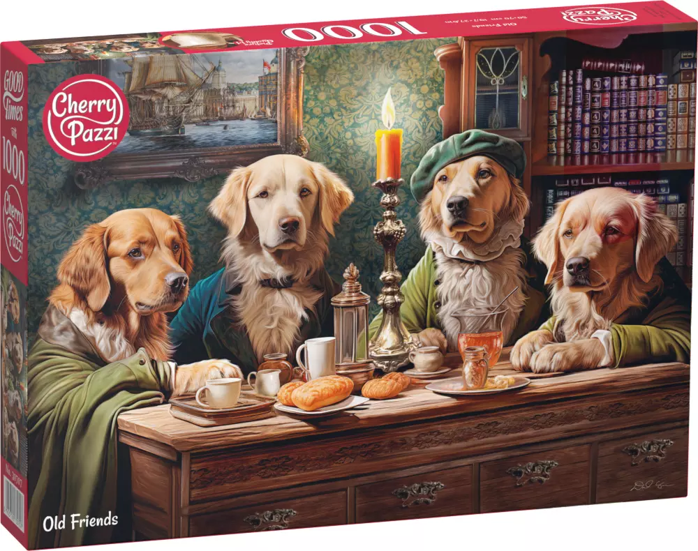Puzzle 1000 elementów. Starzy przyjaciele 30707 - Puzzle
