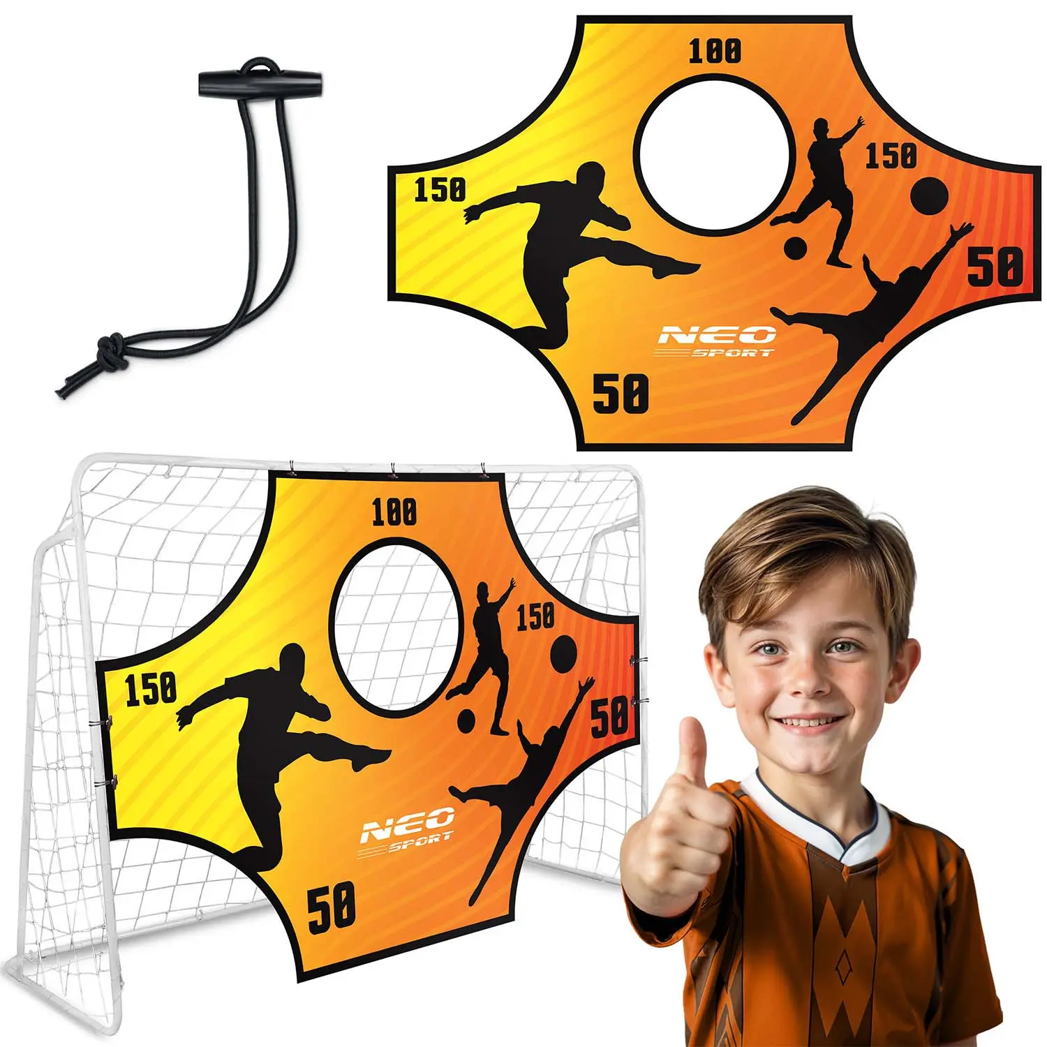 Mata celnościowa do bramek Neo-Sport 180 x 120 cm - Elektronika i akcesoria