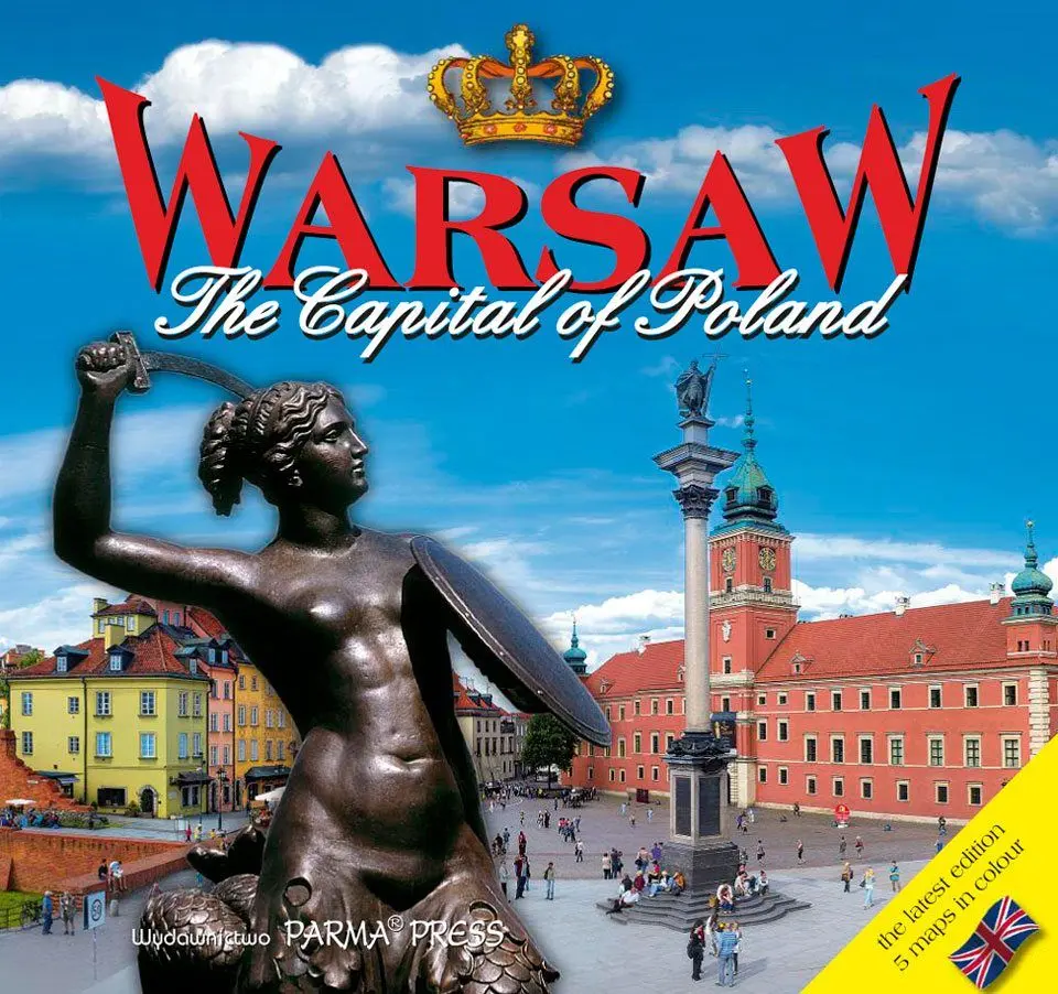 Warszawa stolica polski wer. Angielska - Książki