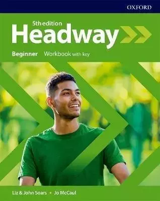 Headway 5E Beginner WB + key OXFORD - Książki