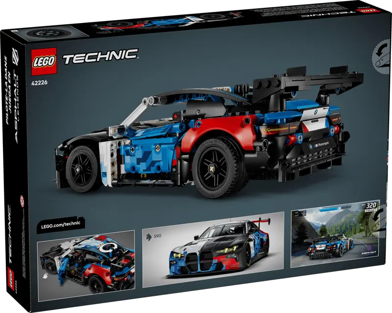 LEGO Technic Samochód wyścigowy BMW M4 GT3 EVO 42226 - Zabawki