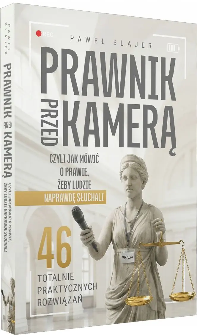 Prawnik przed kamerą czyli Jak mówić o prawie, żeby ludzie naprawdę słuchali - Książki