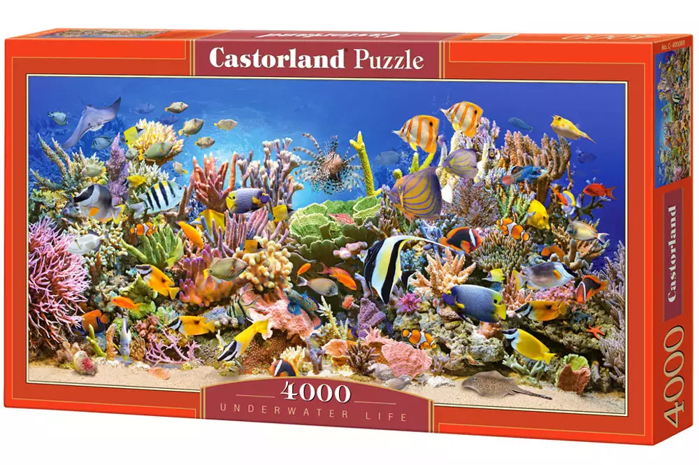 Puzzle 4000 elementów. Podwodne życie - Puzzle