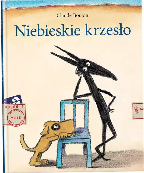 Niebieskie krzesło - Książki