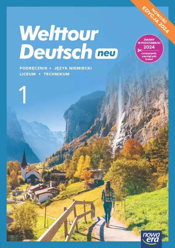 Welttour Deutsch 1 neu. Język niemiecki. Liceum i technikum. Podręcznik - Książki