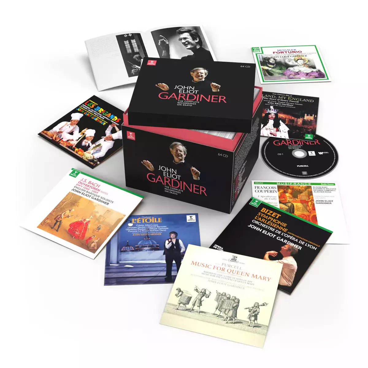 Box: John Eliot Gardiner The Complete Erato. CD - Muzyka