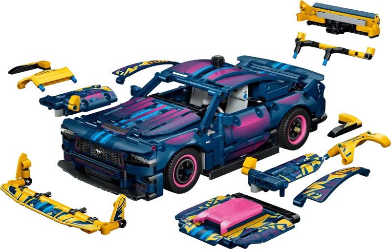LEGO Technic Warsztat tuningowy: samochód Ford Mustang GT 42236 - Zabawki