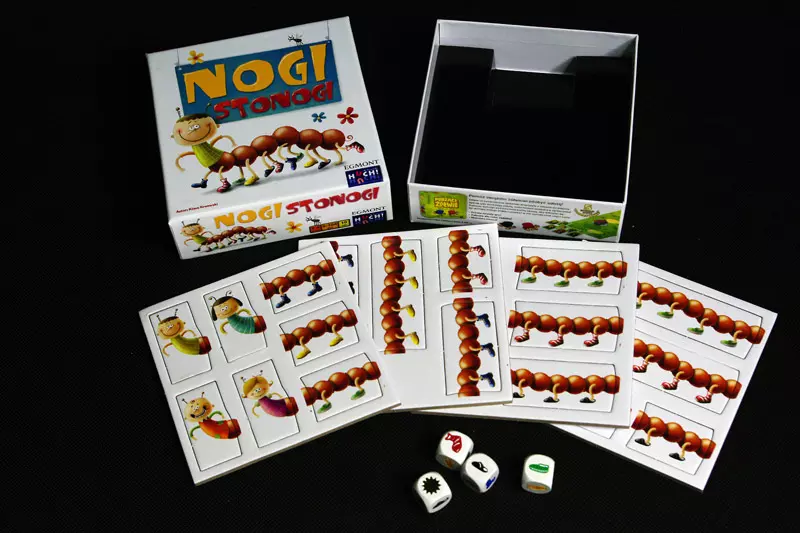 Nogi stonogi. Gra planszowa - Gry