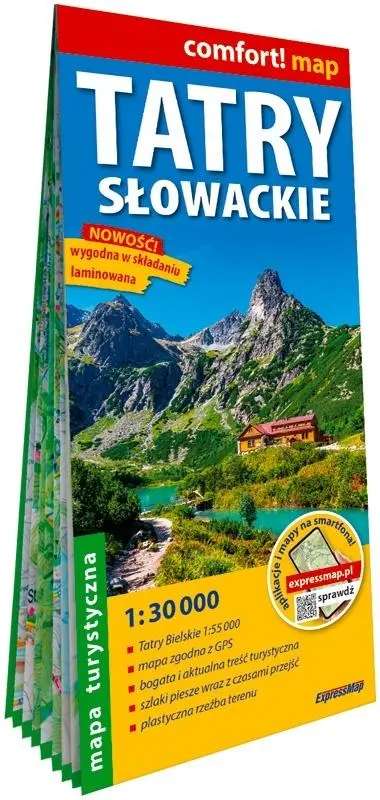 Tatry słowackie / Tatry slovenske 1:30 000 w.2026 - Książki
