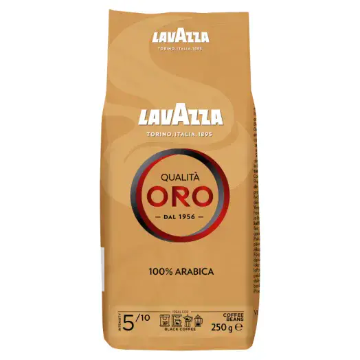 Kawa ziarnista Arabica Lavazza Qualita Oro, 250 g - Kawa i herbata