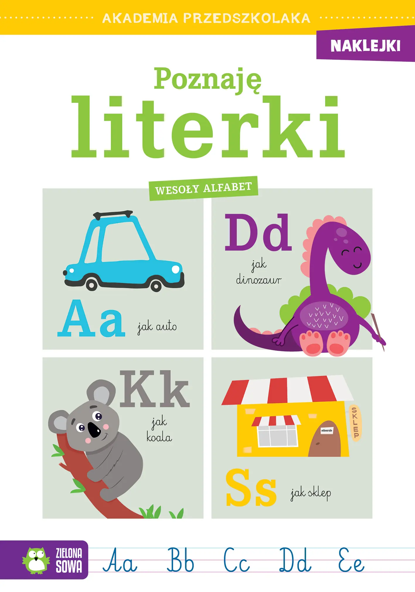 Akademia przedszkolaka. Poznaję literki. Wesoły alfabet - Książki