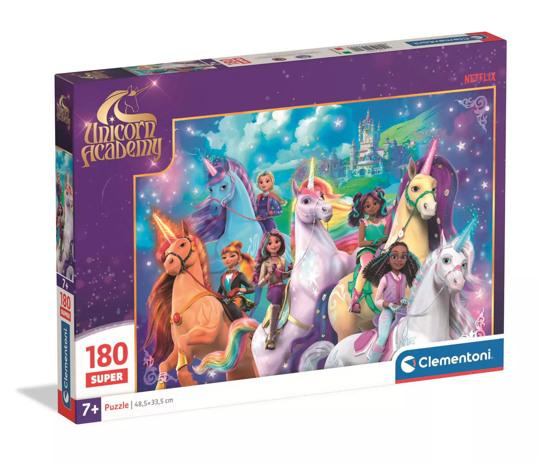 Puzzle 180 Super Unicorn Academy 29802 - Puzzle