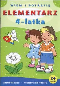 Wiem i potrafię. Elementarz 4-latka - Książki