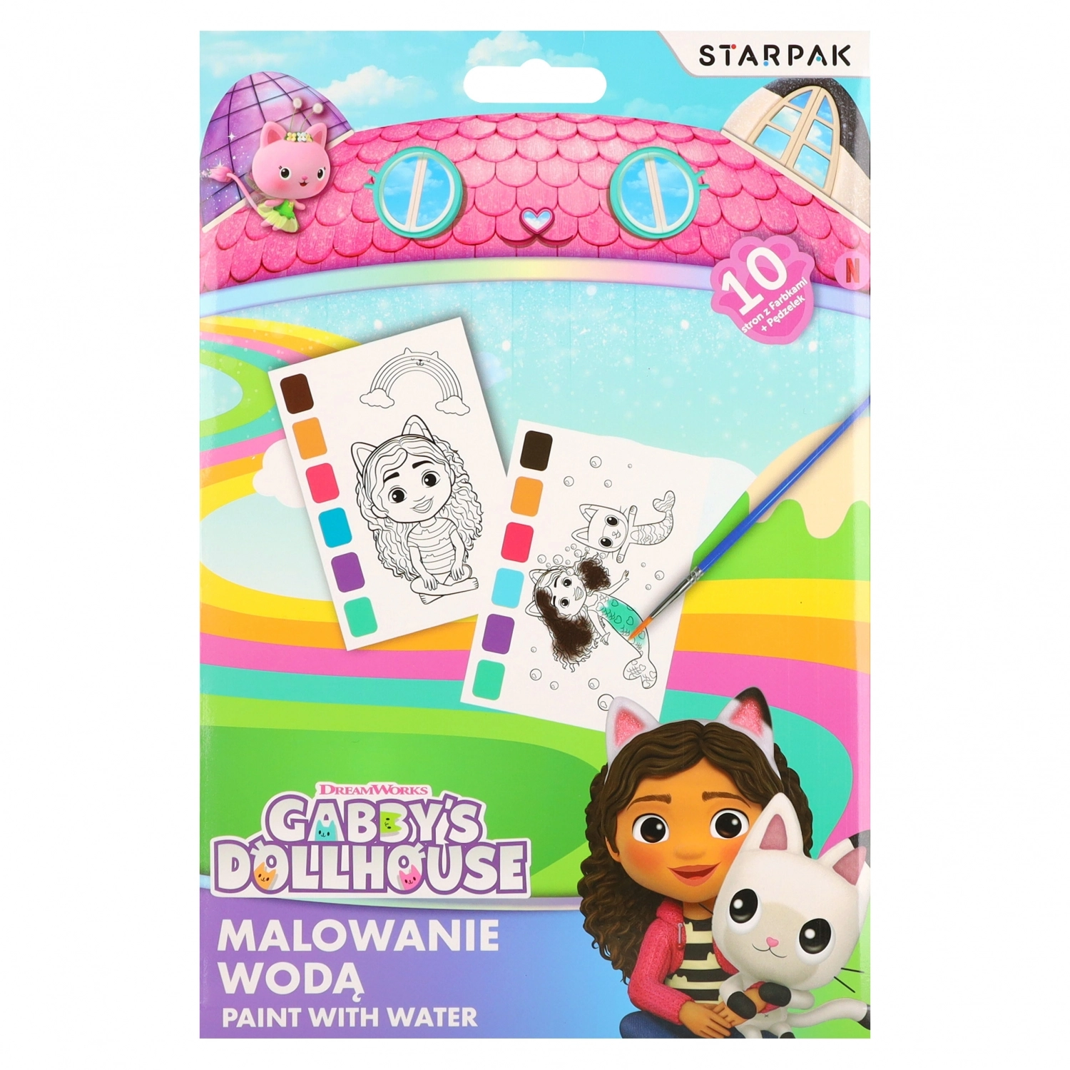 Malowanka Wodna Gabby Starpak 578295 - Książki