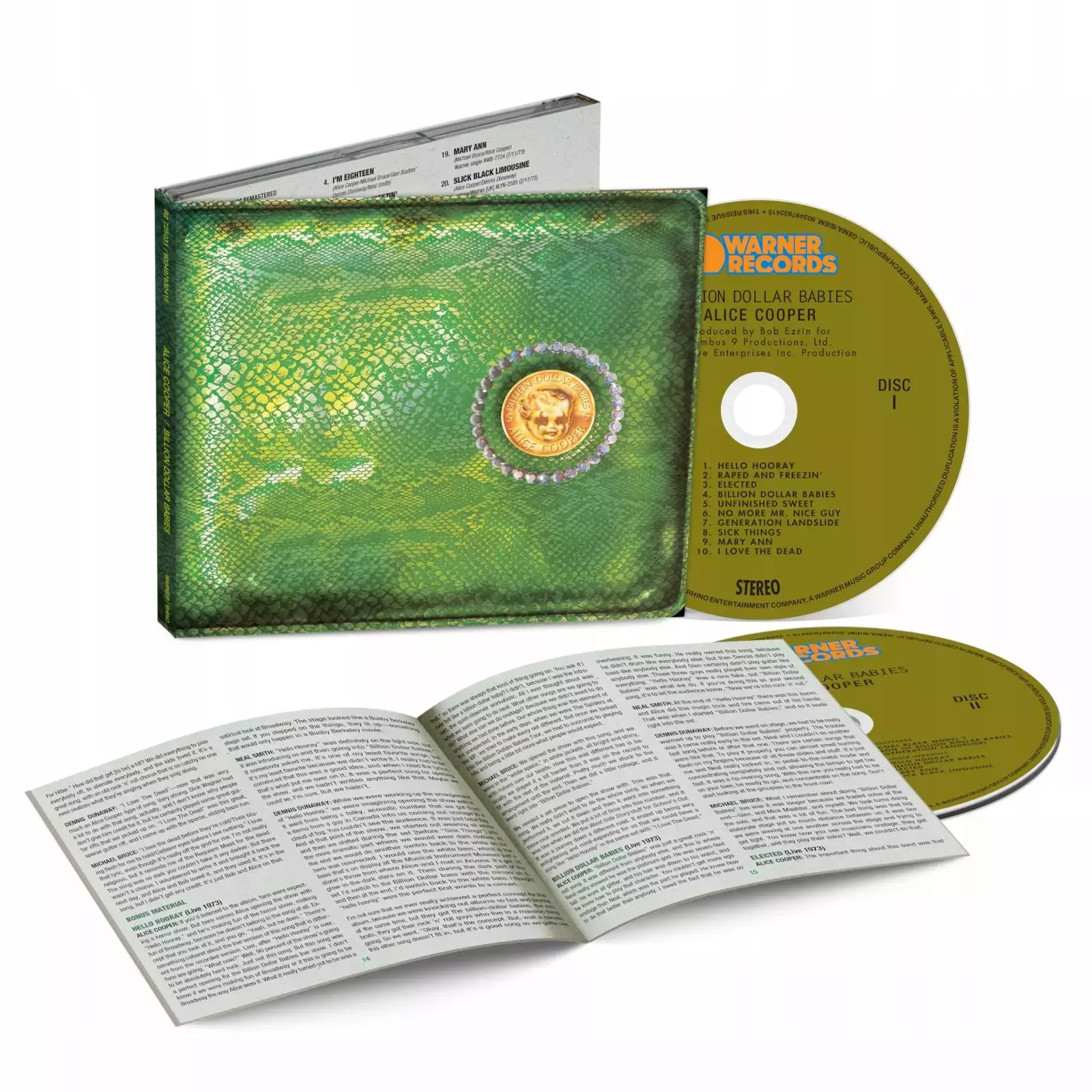 Billion Dollar Babies, CD - Muzyka