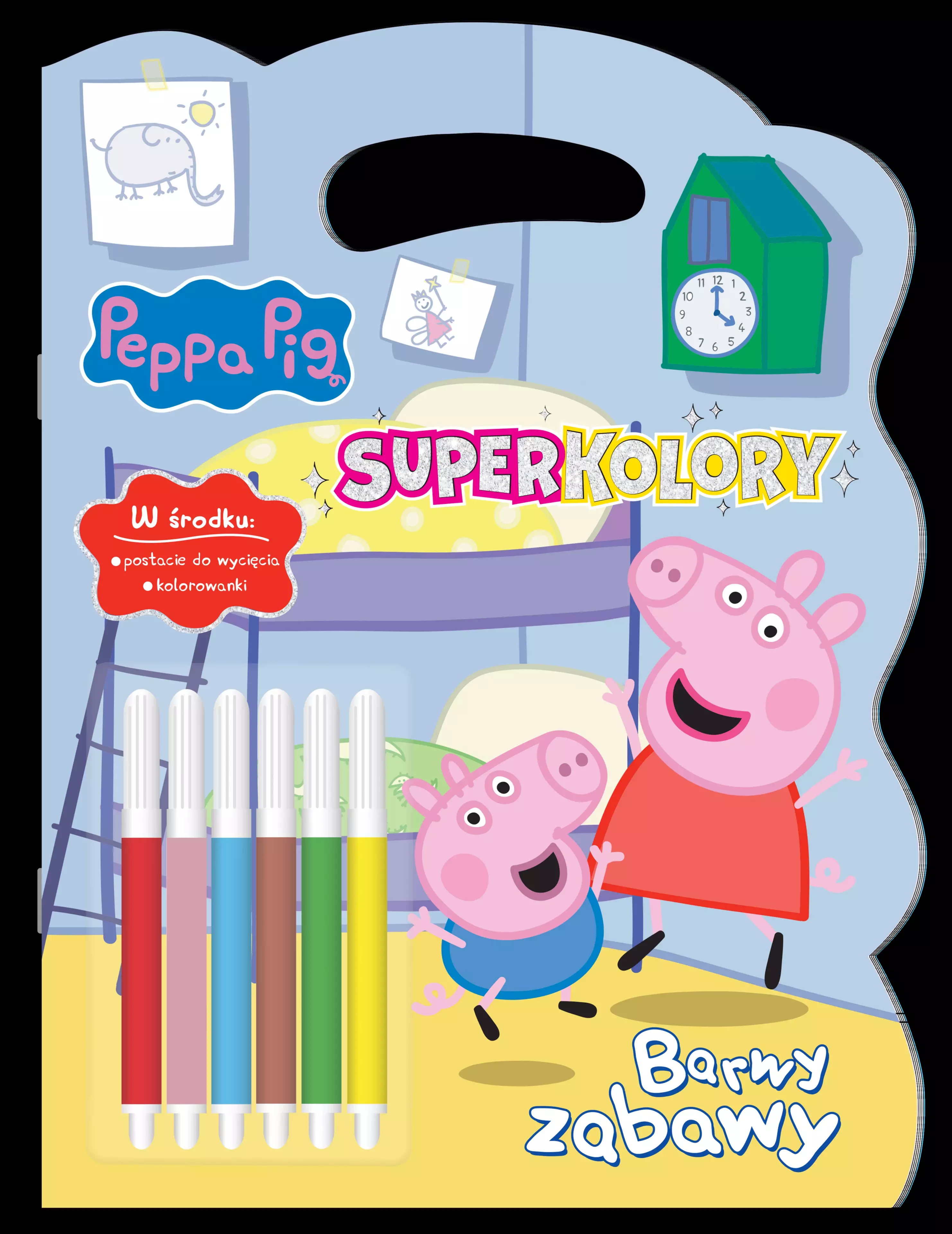 Barwy zabawy. Superkolory. Świnka Peppa - Książki