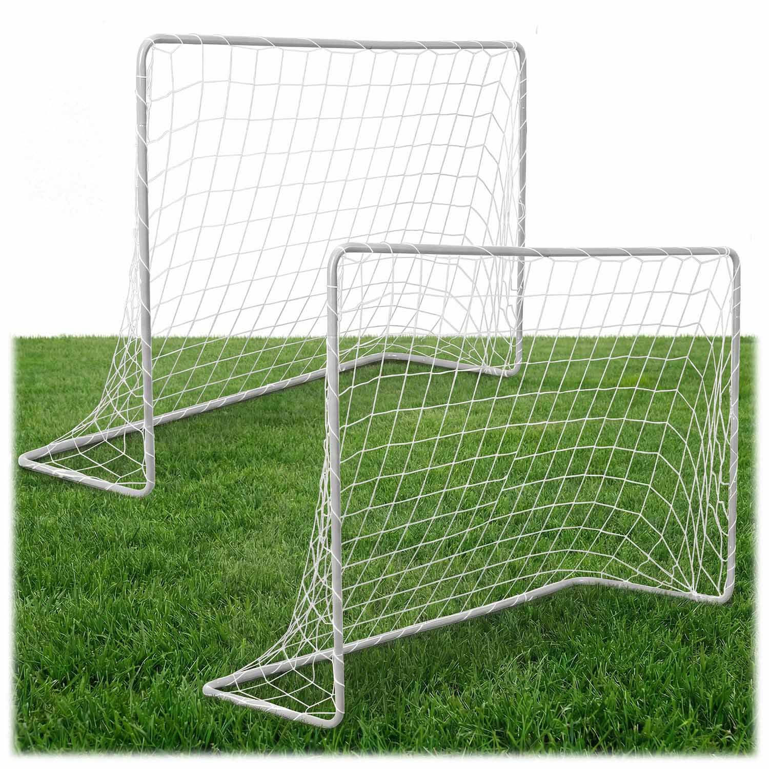 Bramka piłkarska do piłki nożnej przenośna treningowa 2 szt 183 x 122 x 61 cm NS-485 - Elektronika i akcesoria
