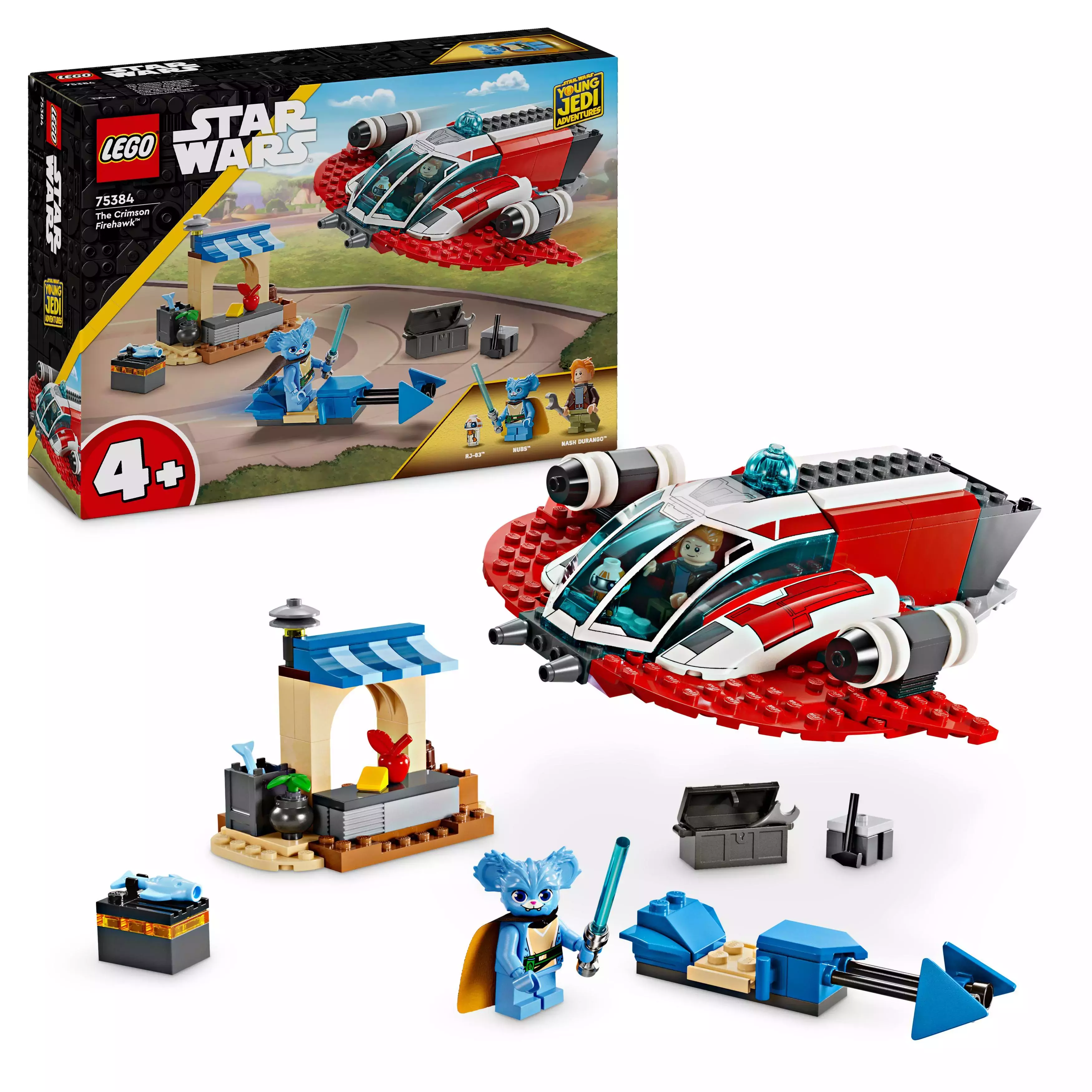 LEGO Star Wars™ Karmazynowy Jastrząb 75384 - Zabawki