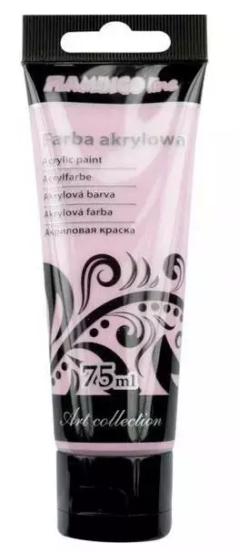 Farba akrylowa 75ml 022 różowa - Papiernicze i szkolne