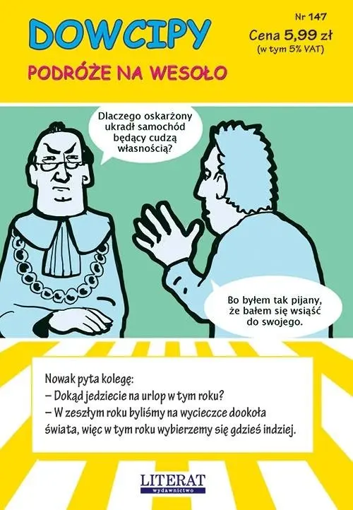 Dowcipy. Podróże na wesoło - Książki