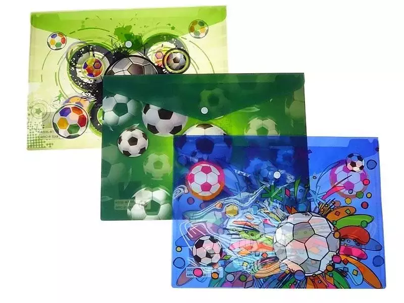 Teczka A4 plastikowa MIX - Papiernicze i szkolne