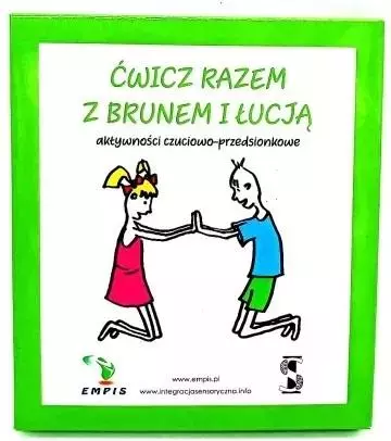 Ćwicz razem z Brunem i Łucją. Aktywności czuciowo- - Książki