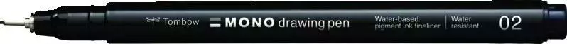 Cienkopis Mono drawing pen czarny 02 0.3mm - Papiernicze i szkolne