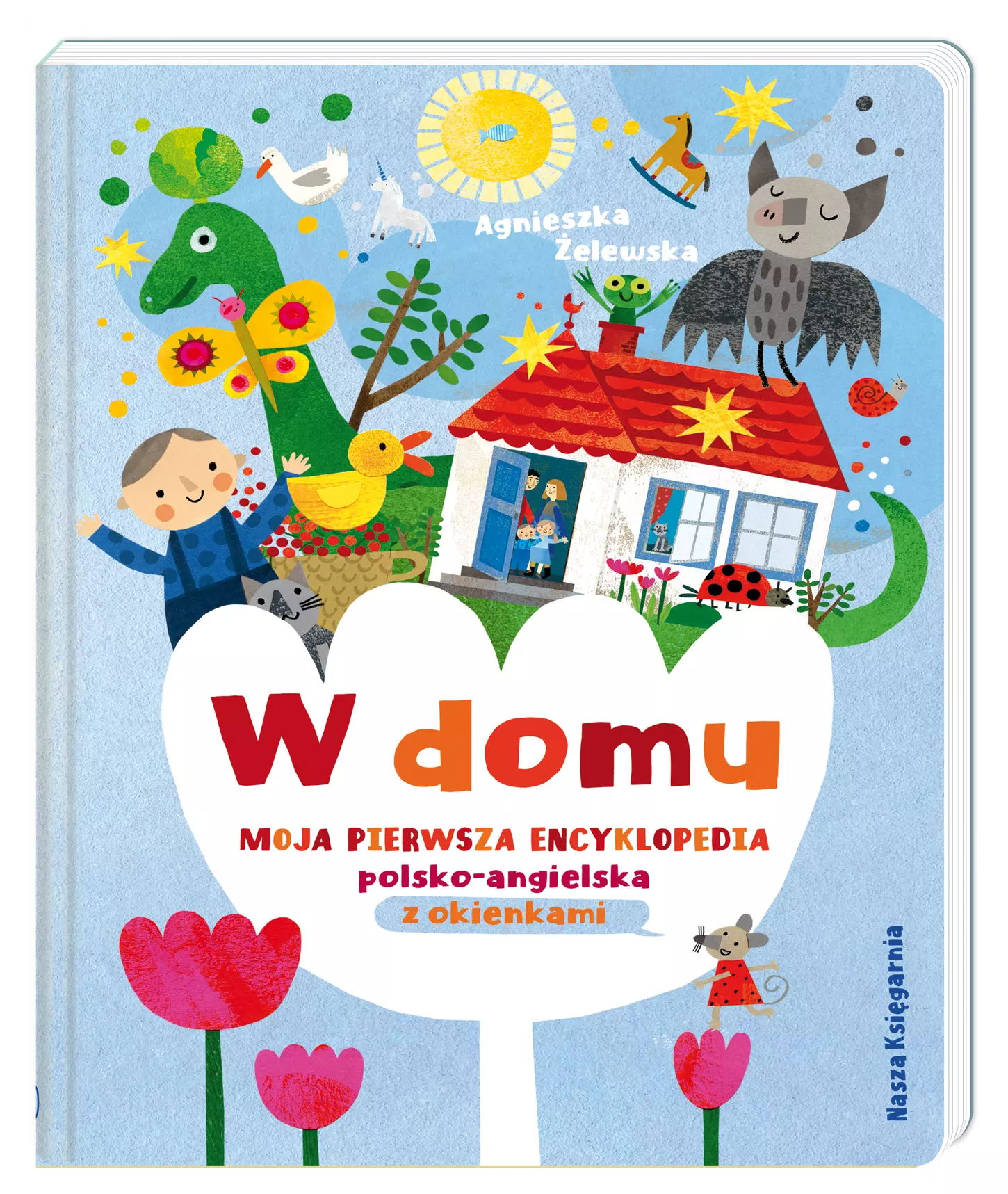 W domu. Moja pierwsza encyklopedia polsko-angielska z okienkami - Książki