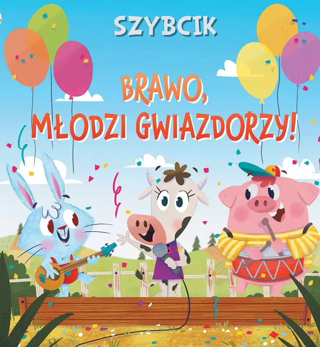 Szybcik. Brawo, młodzi gwiazdorzy! - Książki