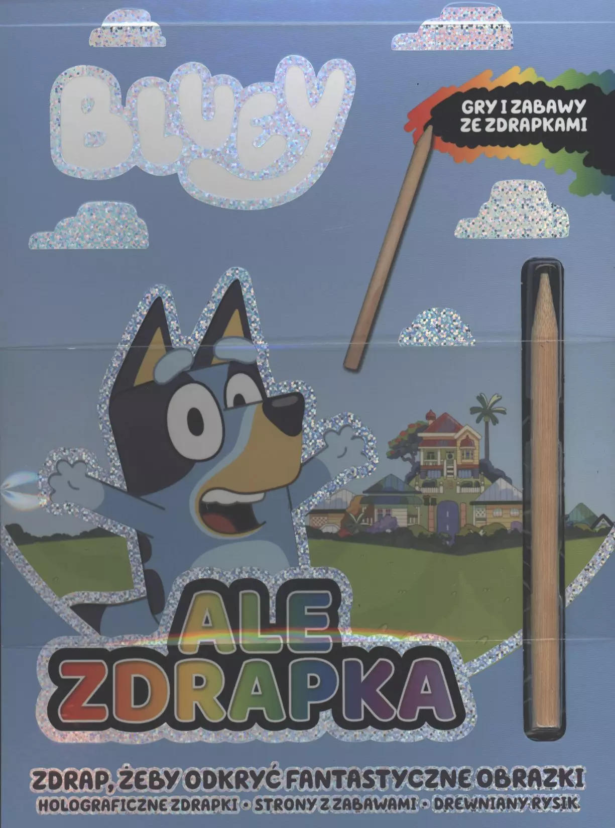Bluey. Ale zdrapka! - Książki
