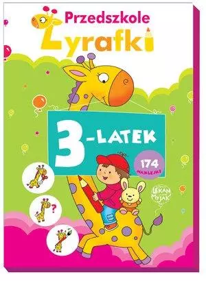 Przedszkole ?yrafki 3-latek - Książki